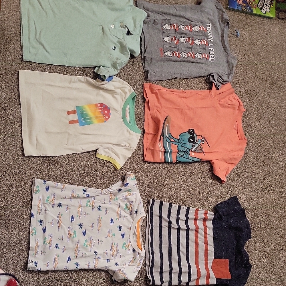 Kids' Multicolor Graphic T-Shirts Set